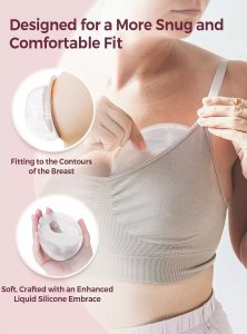 Laktator Momcozy MOMCOZY 90ML REUSABLE MILK COLLECTOR FOR BREASTMILK-DOUBLE 4