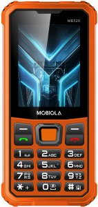 Mobiola telefon dla seniora MB520 TitanX 4G wzmacniany pomarańczowy 128MB 3