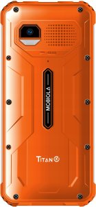 Mobiola telefon dla seniora MB520 TitanX 4G wzmacniany pomarańczowy 128MB 4