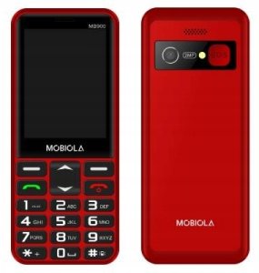 Mobiola telefon dla seniora MB900 4G czerwony 48MB/128MB 2