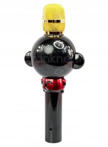 Mikrofon MaxLife Maxlife Animal MX-100 Bluetooth Microphone Karaoke With Build In Speaker / 5W / Voice Modulator / Black 20