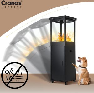 Cronos Tarasowy ogrzewacz gazowy Cronos FSD-H1 Piramida grzewcza 11kW 8