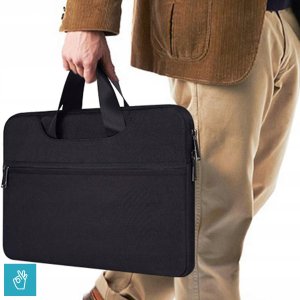Devia torba do laptopa / MacBooka Justyle 15,4" czarna 3