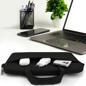 Devia torba do laptopa / MacBooka Justyle 15,4" czarna 4