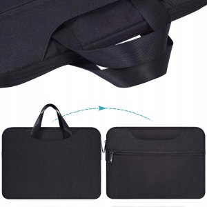 Devia torba do laptopa / MacBooka Justyle 15,4" czarna 6