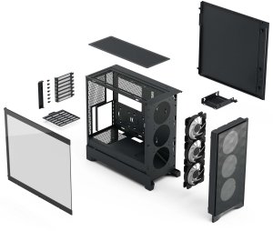 Obudowa Fractal Design Pop 2 Air TG RGB czarna (FD-C-POA2A-03) 5