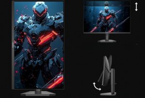 KOORUI G2721E Monitor Gamingowy 27 cali Quad HD 1440P 2K IPS ochrona oczu 2