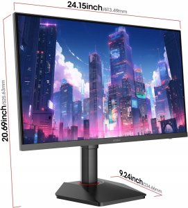 KOORUI G2721E Monitor Gamingowy 27 cali Quad HD 1440P 2K IPS ochrona oczu 3
