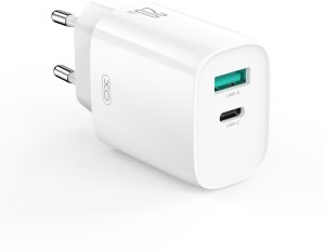 XO ładowarka sieciowa CE29 PD 20W 1x USB-C 1x USB biała 2