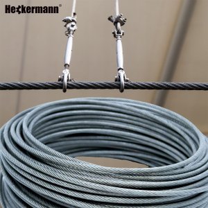 Heckermann Linka stalowa nierdzewna 30m 3mm z akcesoriami Heckermann 68w1 7
