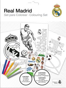 Zestaw do kolorowania Real Madrid 2