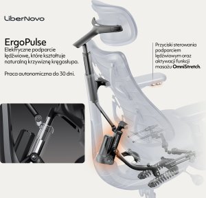 Krzesło biurowe LiberNovo Omni Dynamic Czarne 11