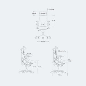 LiberNovo Omni Dynamic Krzesło Ergonomiczne Masujące Wsparcie dynamiczne 4
