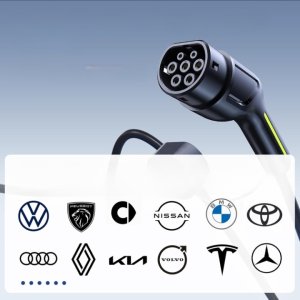 Schuko Mobilna ładowarka Typ 2 do aut elektrycznych 16A Regulacja LED 2