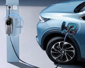 Schuko Mobilna ładowarka Typ 2 do aut elektrycznych 16A Regulacja LED 4