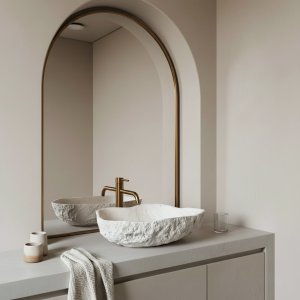 Umywalka nablatowa Rea Isla Shiro 4