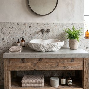 Umywalka nablatowa Rea Isla Shiro 8