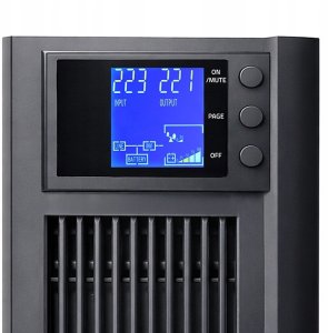 Qoltec Zasilacz awaryjny UPS Pure Sine Wave | 2kVA | 1600W | AVR | LCD | Czysty Sinus 5