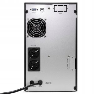 Qoltec Zasilacz awaryjny UPS Pure Sine Wave | 2kVA | 1600W | AVR | LCD | Czysty Sinus 8