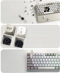 Klawiatura Keychron C2P 8K RGB Wireless Red 4