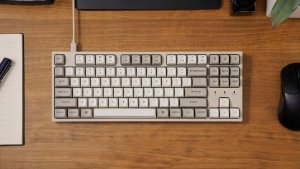 Klawiatura Keychron C1P 8K RGB Wireless Brown 4