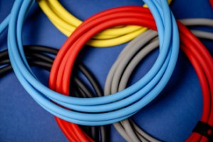 Kabel Newell USB-C - USB-C 100 W, 2 m, silikonowy, zielono-bordowy 13