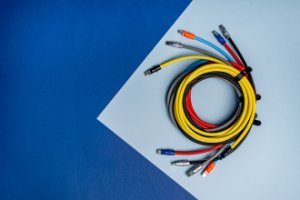 Kabel Newell USB-C - USB-C 100 W, 2 m, silikonowy, zielono-bordowy 180