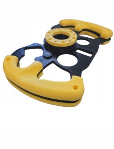 Nakładka F1 Formuła 1 Kierownica Logitech G923 / G29 / G920 XBOX/PC - Czarno Złota 2