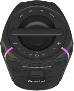 PLATINET SPEAKER PARTY 70W WITH MICROPHONE LED [46251] 3
