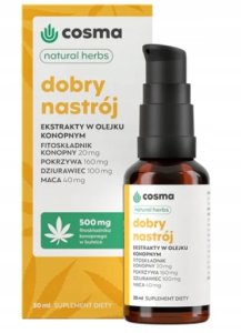 NOW Foods COSMA_Natural* Herbs Aktywny Umysł suplement diety 30ml 2