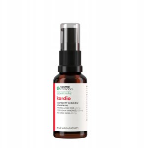 Cosma Cannabis COSMA_Natural* Herbs Kardio olejek CBD wspierający układ sercowo-naczyniowy 30ml 3