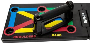 Deska do pompek VirtuFit 12w1 uchwyty treningowe push up 150 kg 3