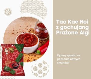 Tao Kae Noi Crispy Seaweed z pastą gochujang pikantne nori 32g 3