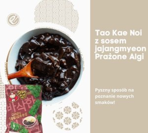 Tao Kae Noi Crispy Seaweed sos Jajang koreański z czarnej fasoli nori 32g 3