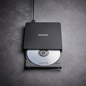 Intenso Intenso EOD 400D Slim dysk optyczny DVD Super Multi DL Czarny 3