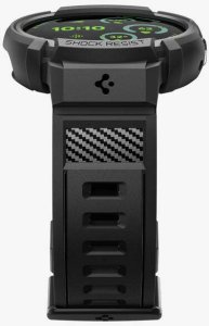 Spigen Rugged Armor Pro + Stand, matte black - Google Pixel Watch 4 45mm 11