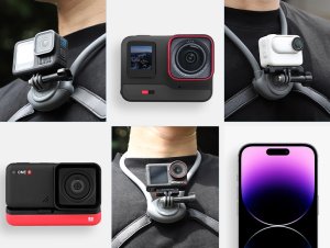 UCHWYT NA SZYJĘ Z MOCOWANIEM GOPRO DO KAMER M.IN. GOPRO HERO, DJI ACTION 5 PRO, OSMO 360 11