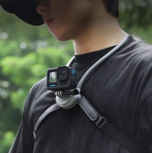 UCHWYT NA SZYJĘ Z MOCOWANIEM GOPRO DO KAMER M.IN. GOPRO HERO, DJI ACTION 5 PRO, OSMO 360 9