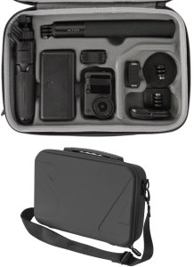 TORBA ETUI CASE COMBO FUTERAŁ DO DJI OSMO ACTION 6 / 5 PRO / 4 / 3 + AKCESORIA (CZARNY) 2