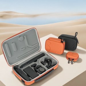 TORBA ETUI CASE COMBO FUTERAŁ DO DJI OSMO ACTION 6 / 5 PRO / 4 / 3 + AKCESORIA (CZARNY) 10