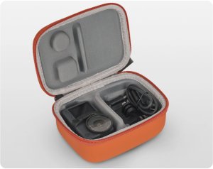 SunnyLife FUTERAŁ CASE ETUI OCHRONNE DO DJI OSMO ACTION 6 / 5 PRO / 4 / 3 + AKCESORIA (POMARAŃCZOWY) 8