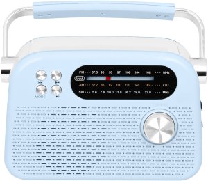 Radio Trevi RDA70BR04 USB Micro SD blue 2