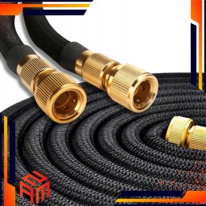 WĄŻ OGRODOWY ELASTYCZNY 22,5M WZMOCNIONY O673 5