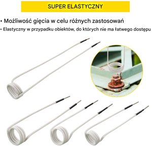 Zestaw cewek do podgrzewacza nagrzewnicy indukcyjnej 8szt do śrub nakrętek 3