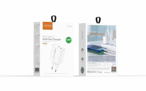 SZYBKA Ładowarka sieciowa USB TYP-C 3A 45W KOSTKA + KABEL LIGHTNING 4