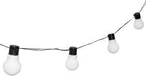 Girlanda Solarna ZORZA 10x Lampki Solarne Ogrodowe Wiszące 8