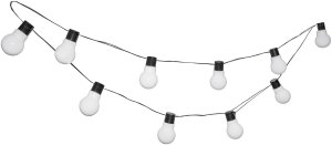 Girlanda Solarna ZORZA 10x Lampki Solarne Ogrodowe Wiszące 9