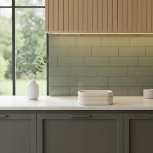 Home Styling Collection Herbaciarka z zaokrąglonymi krawędziami i szklanym wieczkiem, 9 cm 2