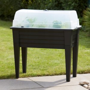 Szafa ogrodowa Home Styling Collection Stolik ogrodowy do upraw BOTANIC, miniszklarnia z pokrowcem ochronnym, 78 cm 5