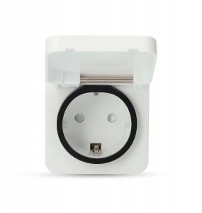 Nedis SmartLife Smart Plug | IP44 | Miernik mocy | 3680 W | EU wtyczka 2